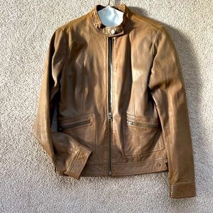 Women’s medium Banana Republic leather jacket